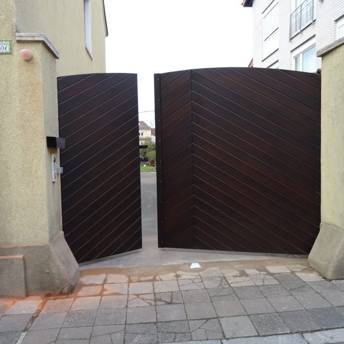 MANZ Vollholzkonstruktion Rundbogen
